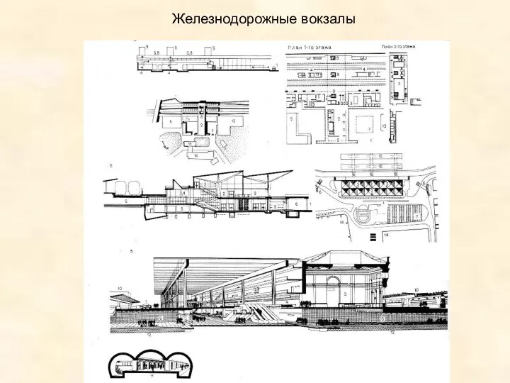 Железнодорожные вокзалы