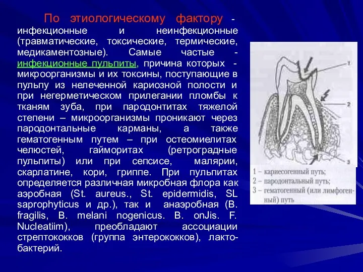 По этиологическому фактору - инфекционные и неинфекционные (травматические, токсические, термические, медикаментозные). Самые частые