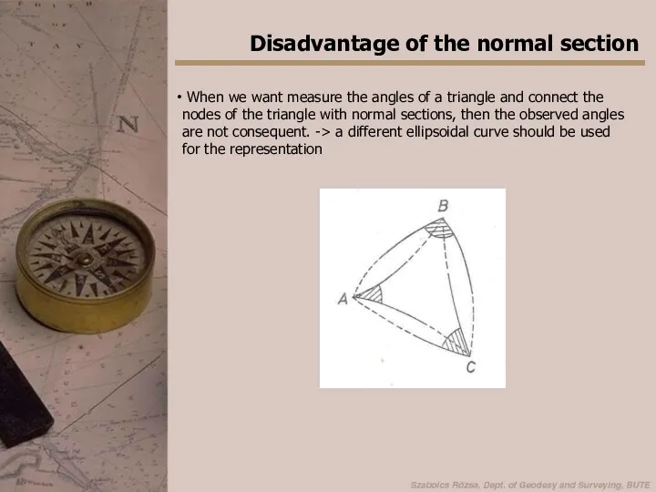 When we want measure the angles of a triangle and