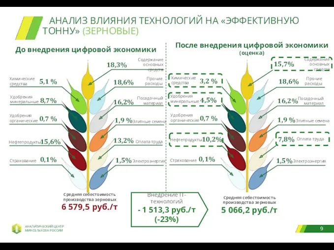 Содержание основных средств Посадочный материал Оплата труда Удобрения минеральные Химические