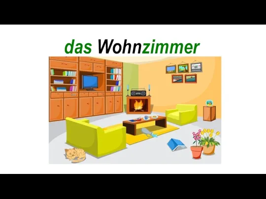 das Wohnzimmer