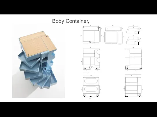 Boby Container, 1970