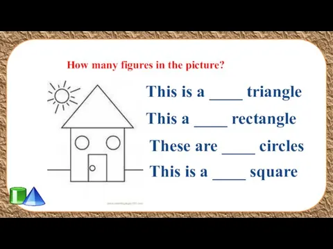 How many figures in the picture? This is a ____ triangle This a