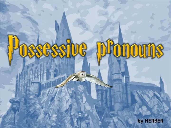 Possessives pronouns