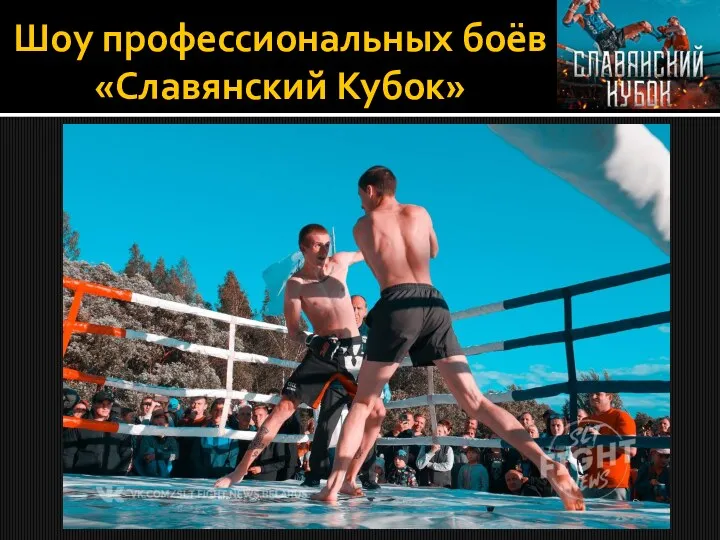 Шоу профессиональных боёв «Славянский Кубок»