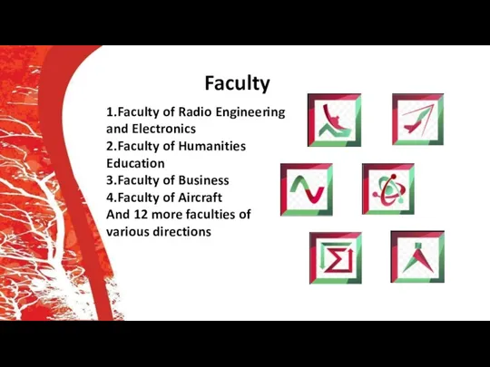 Faculty 1.Faculty of Radio Engineering and Electronics 2.Faculty of Humanities