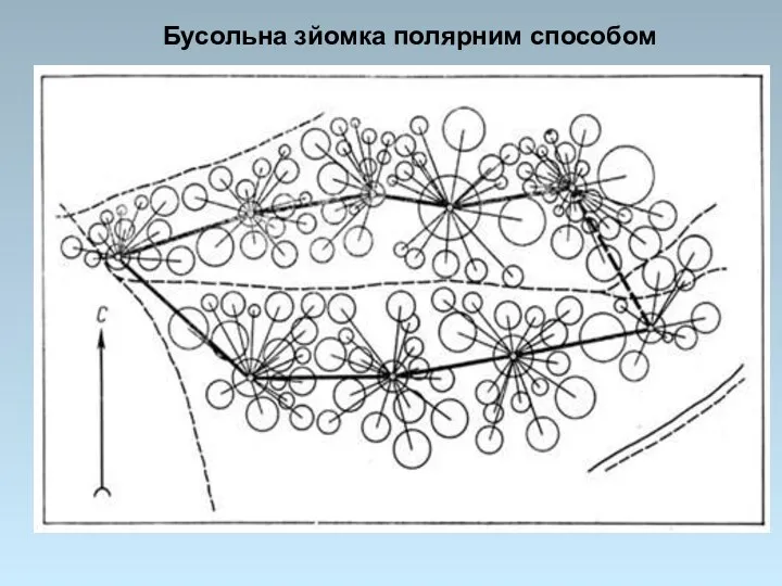 Бусольна зйомка полярним способом