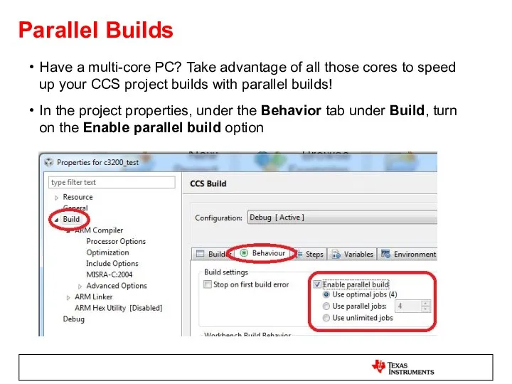 Parallel Builds Have a multi-core PC? Take advantage of all