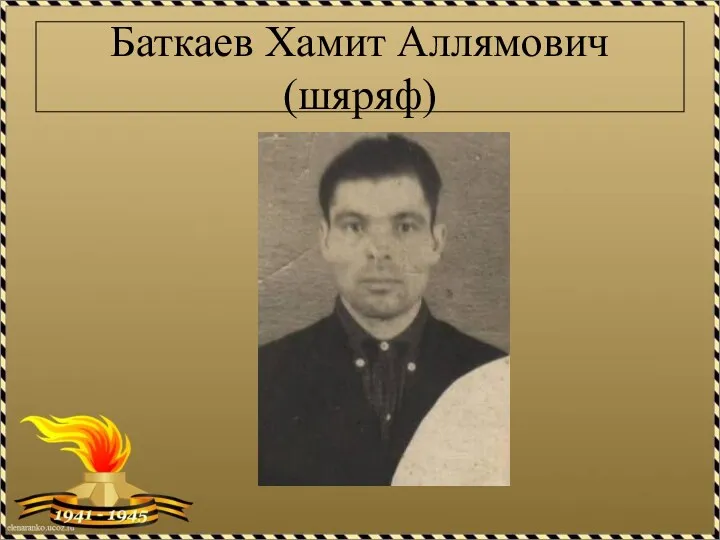 Баткаев Хамит Аллямович (шяряф)