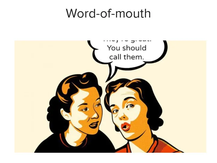 Word-of-mouth