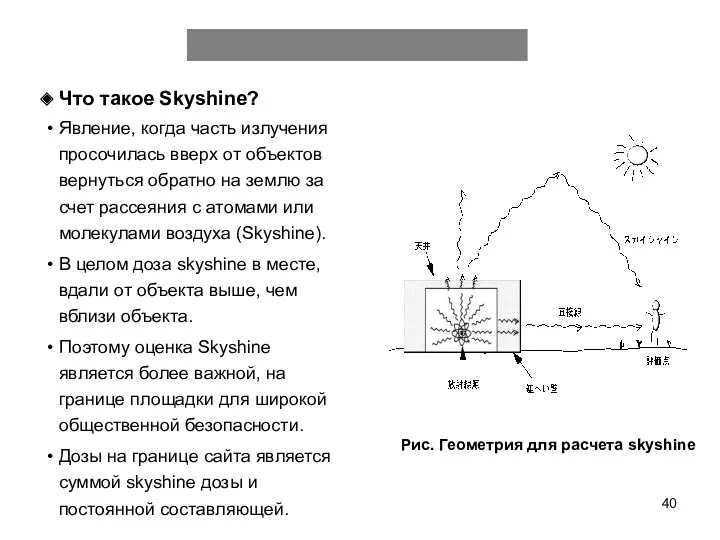 Что такое Skyshine? Явление, когда часть излучения просочилась вверх от объектов вернуться обратно