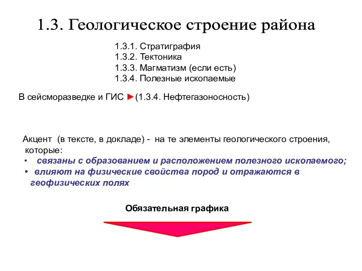 1.3. Геологическое строение района 1.3.1. Стратиграфия 1.3.2. Тектоника 1.3.3. Магматизм