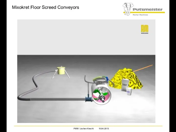 Mixokret Floor Screed Conveyors