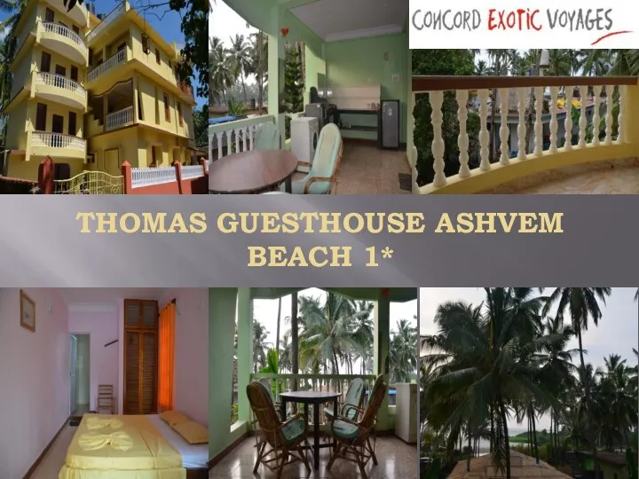 THOMAS GUESTHOUSE ASHVEM BEACH 1*