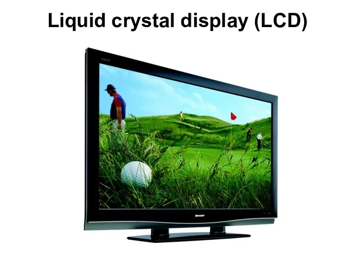 Liquid crystal display (LCD)