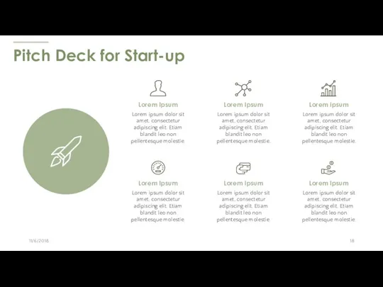 Pitch Deck for Start-up 11/6/2018