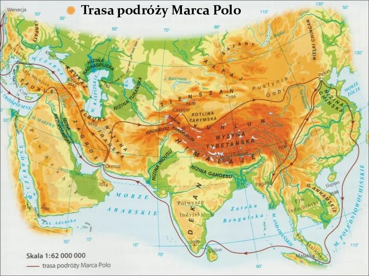 Trasa podróży Marca Polo
