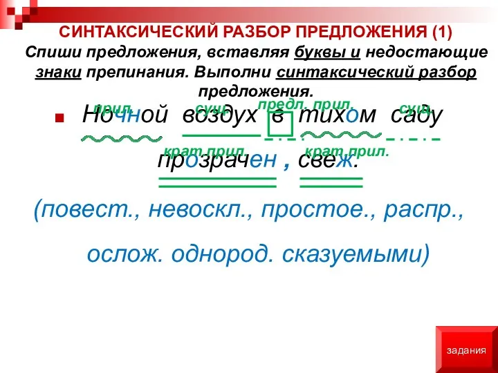 Ночной воздух в тихом саду прозрачен , свеж. (повест., невоскл.,