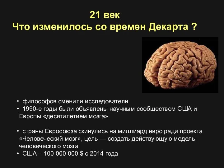 философов сменили исследователи 1990-е годы были объявлены научным сообществом США