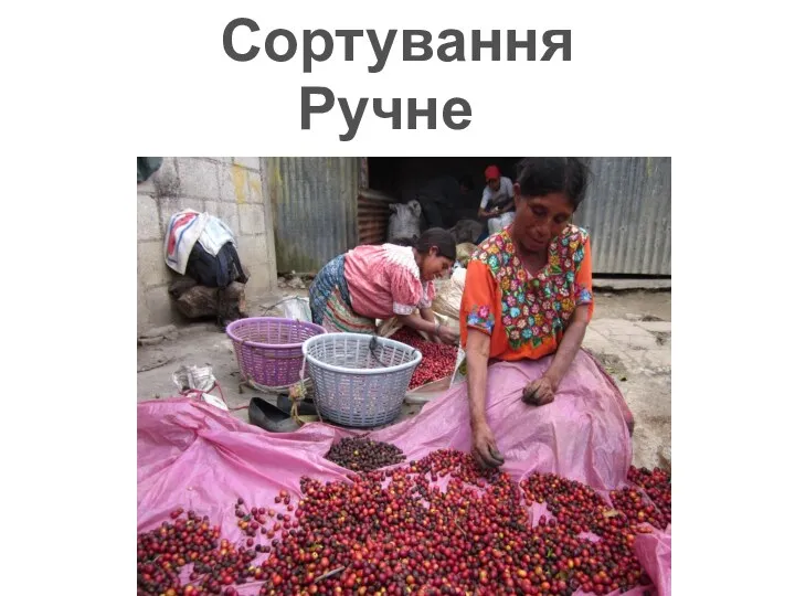 Сортування Ручне