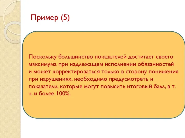 Пример (5) В случаях документированных нарушений градация может выглядеть следующим образом. Ведение документации: