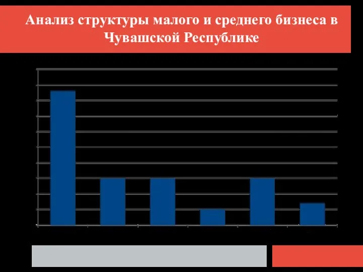 Анализ структуры малого и среднего бизнеса в Чувашской Республике
