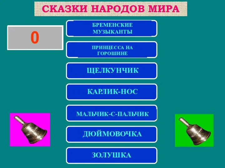 ЗОЛУШКА ДЮЙМОВОЧКА 30 29 28 27 26 25 24 23 22 21 20