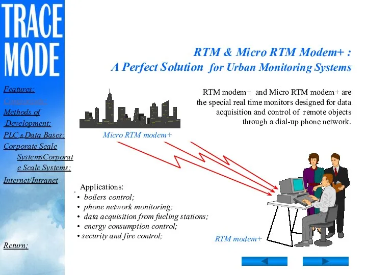 RTM & Micro RTM Modem+ : A Perfect Solution for Urban Monitoring Systems