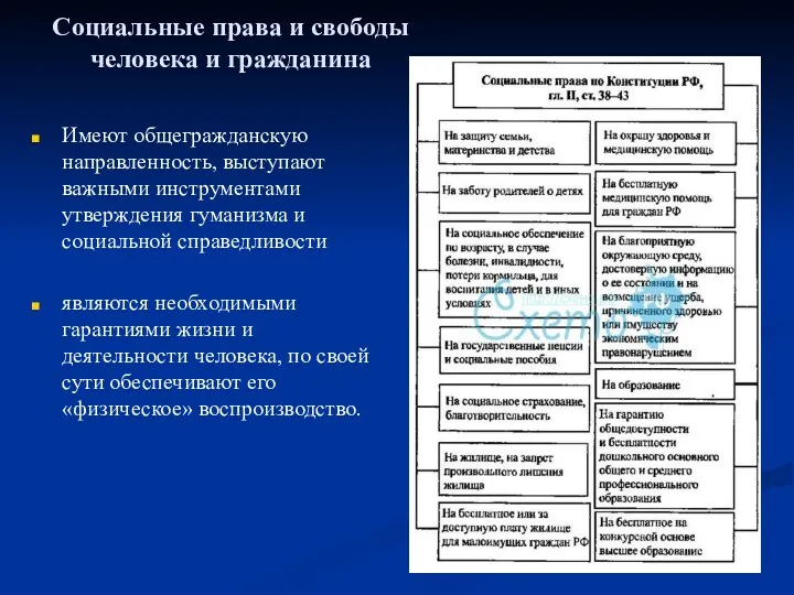 Имеют общегражданскую направленность, выступают важными инструментами утверждения гуманизма и социальной