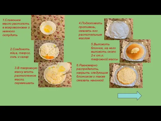 1.Сливочное масло растопить в микроволновке и немного остудить 2.Соединить яйца,