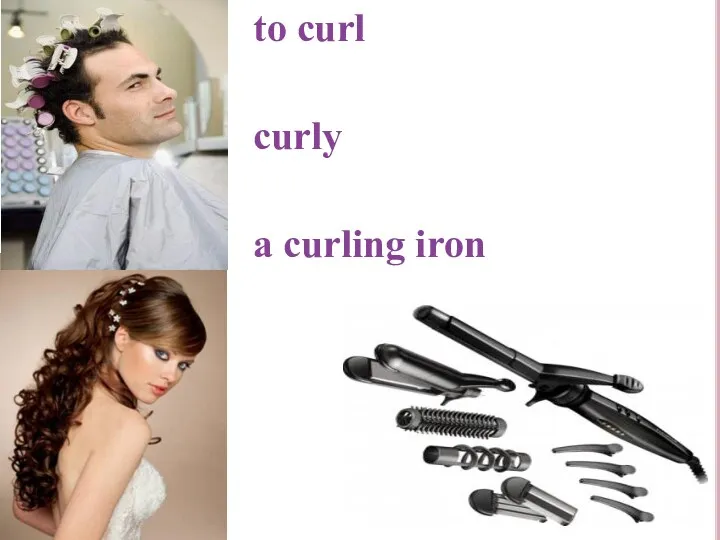 to curl curly a curling iron