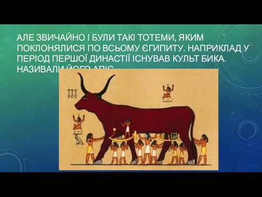 АЛЕ ЗВИЧАЙНО І БУЛИ ТАКІ ТОТЕМИ, ЯКИМ ПОКЛОНЯЛИСЯ ПО ВСЬОМУ