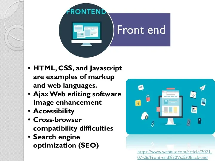 HTML, CSS, and Javascript are examples of markup and web
