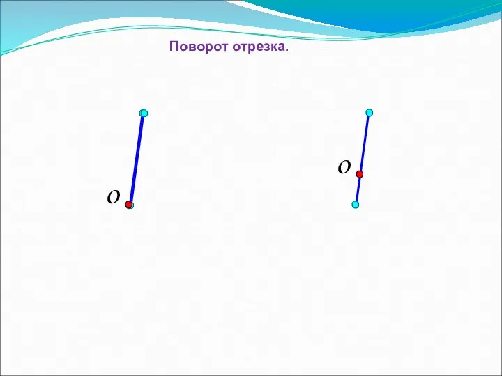 Поворот отрезка.