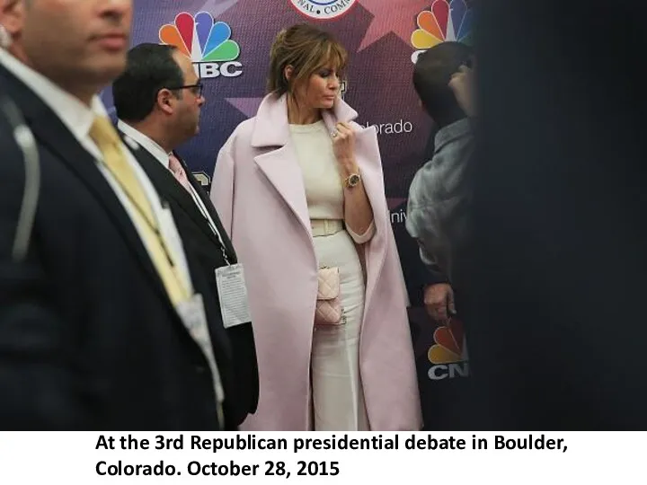 At the 3rd Republican presidential debate in Boulder, Colorado. October 28, 2015