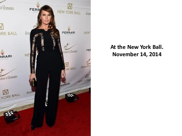 At the New York Ball. November 14, 2014
