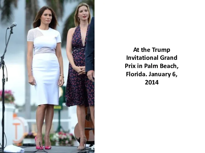 At the Trump Invitational Grand Prix in Palm Beach, Florida. January 6, 2014
