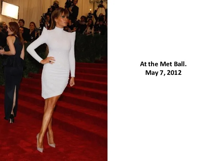 At the Met Ball. May 7, 2012