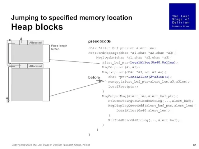 char *alert_buf_ptr;int alert_len; NetrSendMessage(char *a1,char *a2,char *a3){ Msglogsbm(char *a1,char *a2,char