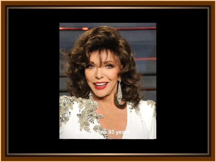 Joan Collins 83 years