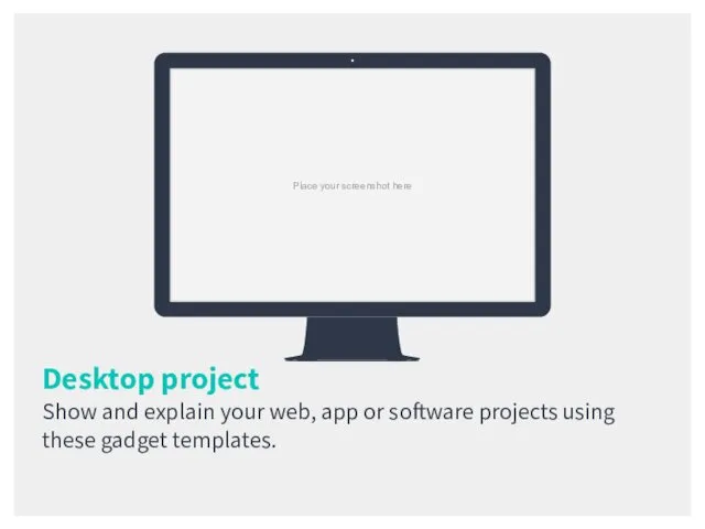 Desktop project Show and explain your web, app or software