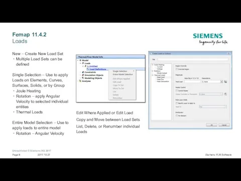 Femap 11.4.2 Loads New – Create New Load Set Multiple