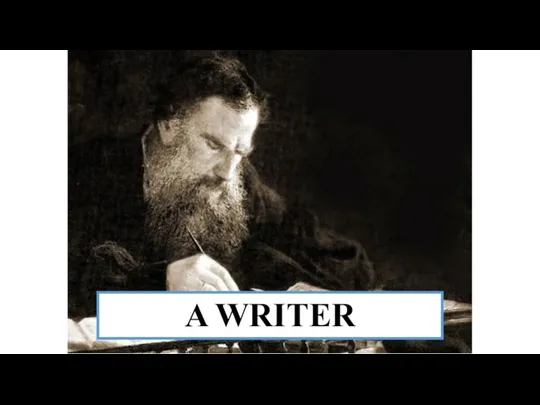 A WRITER
