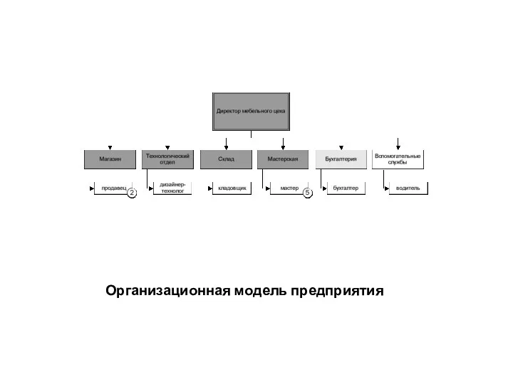 Организационная модель предприятия