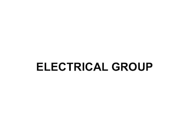 Electrical group