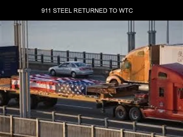 911 STEEL RETURNED TO WTC