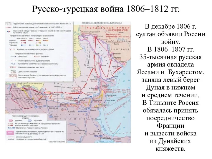 Русско-турецкая война 1806–1812 гг. В декабре 1806 г. султан объявил