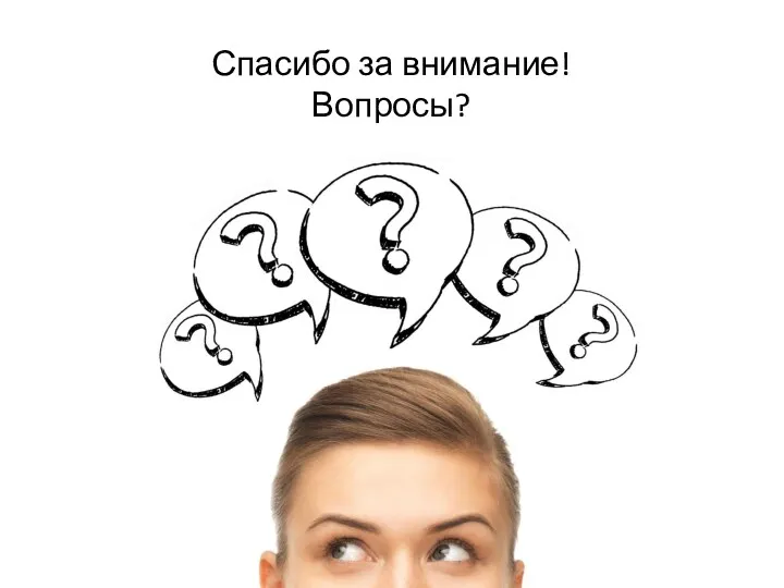 Спасибо за внимание! Вопросы?