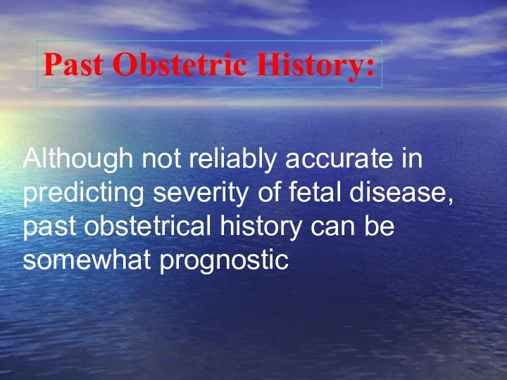 Although not reliably accurate in predicting severity of fetal disease,