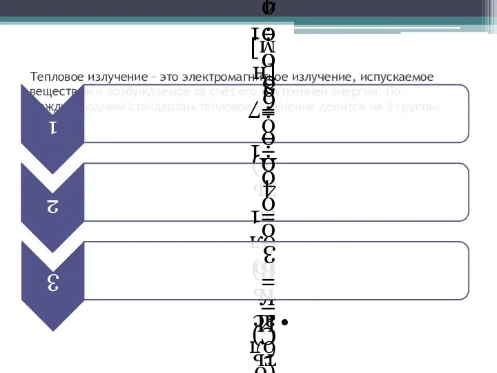 Тепловое излучение – это электромагнитное излучение, испускаемое веществом и возбуждаемое за счёт его